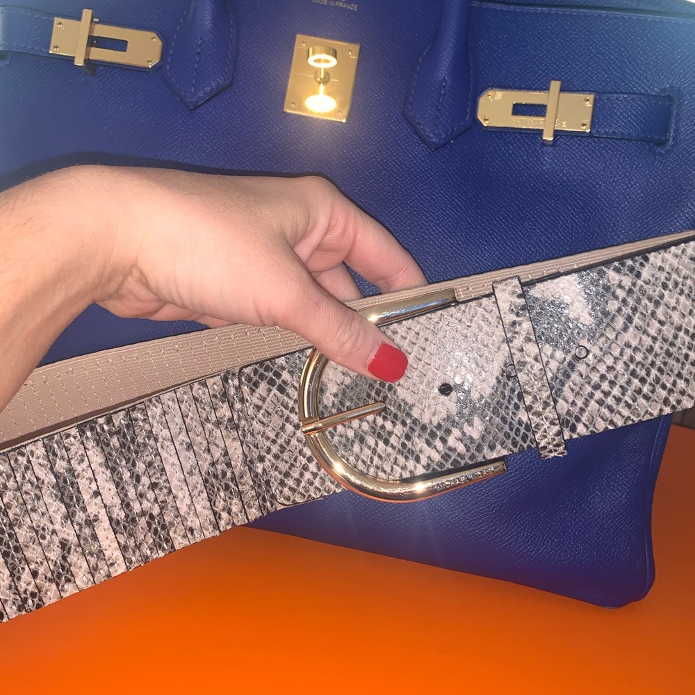 Michael Kors Python Belt - image 1
